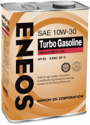 Масло моторное ENEOS Turbo Gasoline SL Минерал 10W30 4л