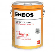 Масло моторное ENEOS Super Gasoline SL п\синт 10W40 20л Масло моторное ENEOS Super Gasoline SL п\синт 10W40 20л