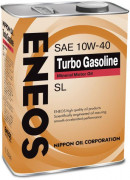 Масло моторное ENEOS Turbo Gasoline SL Минерал 10W40 4л